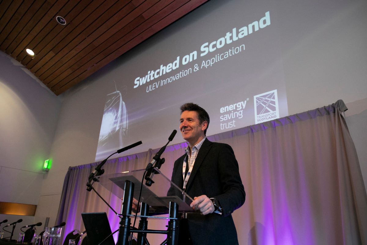 Dougie Vipond at Switched on Scotland