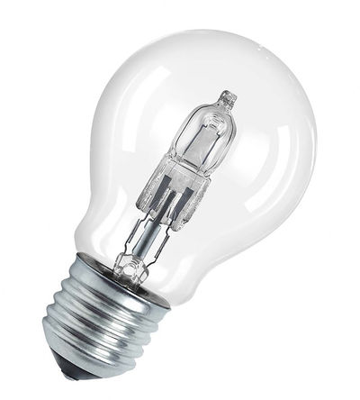 Halogen GLS lightbulb