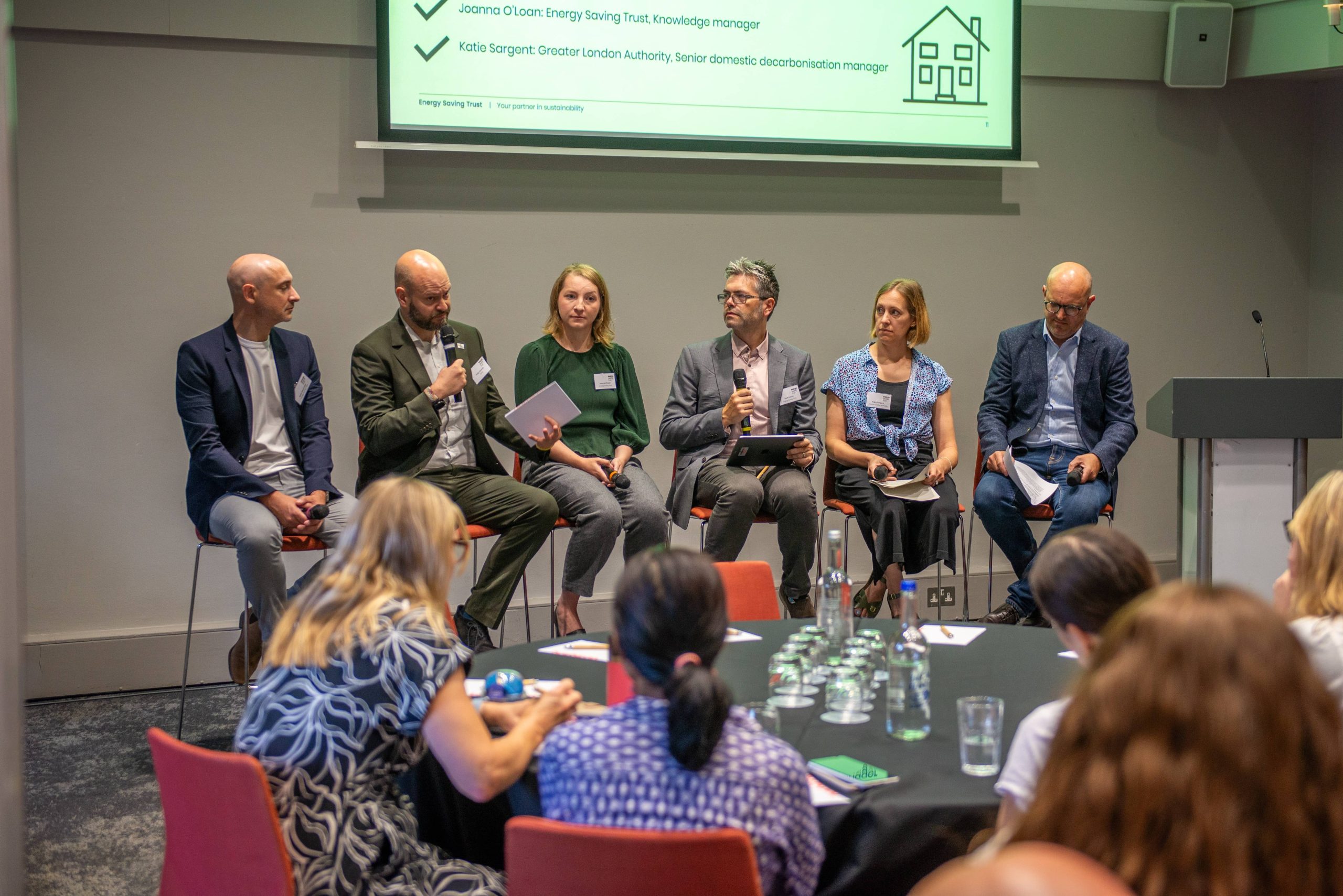 The panel from Energy Saving Trust